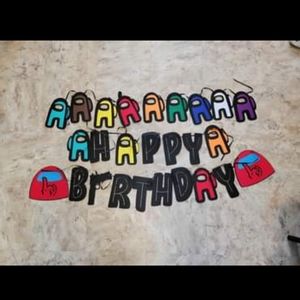 Among Us Themed Birthday